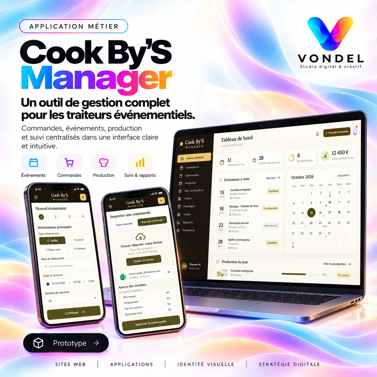 Applications sur mesure